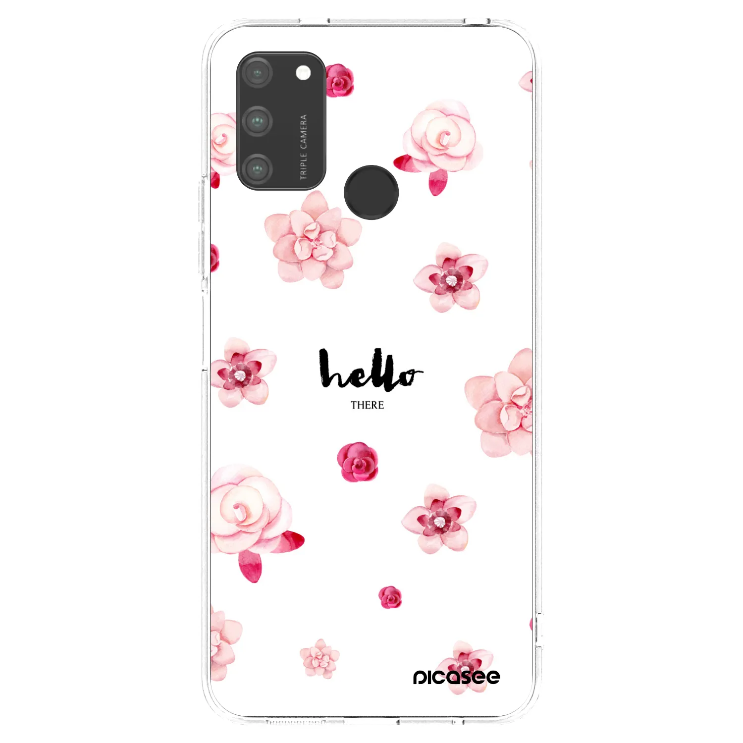Picasee silikónový prehľadný obal pre Honor 9A - Hello there