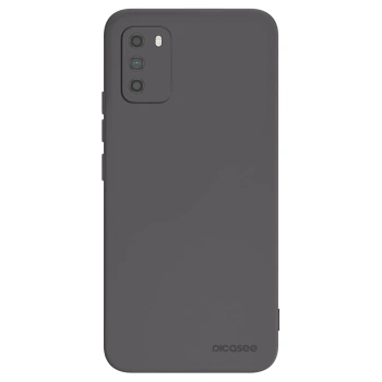 Picasee silikónový čierny obal pre Xiaomi Poco M3 - Clear