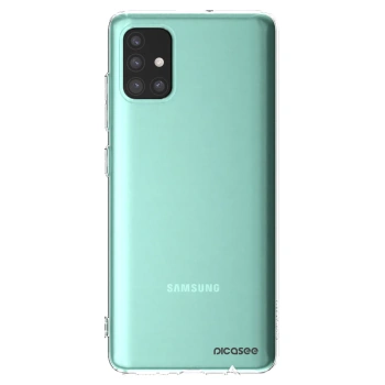 Picasee silikónový prehľadný obal pre Samsung Galaxy M51 M515F - Clear