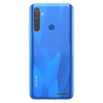 Picasee silikónový prehľadný obal pre Realme 5 - Clear