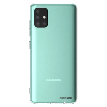 Picasee silikónový prehľadný obal pre Samsung Galaxy M31s - Clear