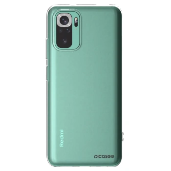 Picasee silikónový prehľadný obal pre Xiaomi Redmi Note 10 Pro - Clear