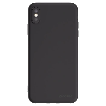 Picasee silikónový čierny obal pre Apple iPhone XS Max - Clear