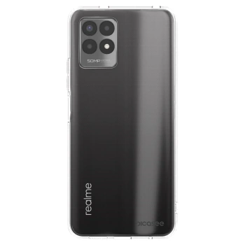 Picasee silikónový prehľadný obal pre Realme 8i - Clear
