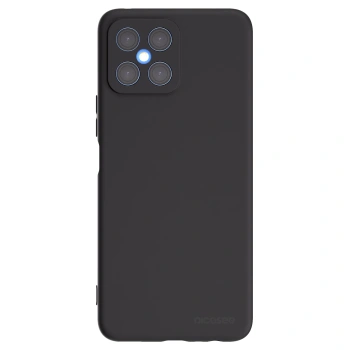 Picasee silikónový čierny obal pre Honor X8 4G - Clear