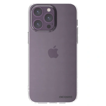Picasee silikónový prehľadný obal pre Apple iPhone 14 Pro Max - Clear