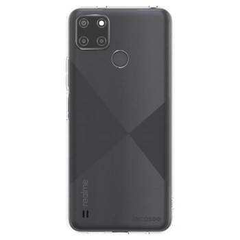 Picasee silikónový prehľadný obal pre Realme C21Y - Clear