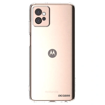 Picasee silikónový prehľadný obal pre Motorola Moto G32 - Clear