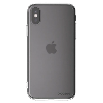 Picasee silikónový prehľadný obal pre Apple iPhone X/XS - Clear