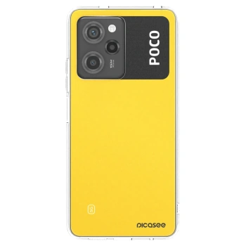 Picasee silikónový čierny obal pre Xiaomi Poco X5 Pro - Clear