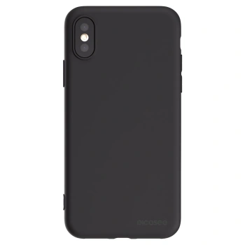 Picasee silikónový čierny obal pre Apple iPhone X/XS - Clear