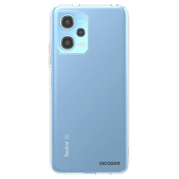 Picasee silikónový prehľadný obal pre Xiaomi Redmi Note 12 5G - Clear