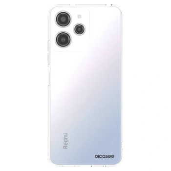 Picasee silikónový prehľadný obal pre Xiaomi Redmi 12 4G - Clear