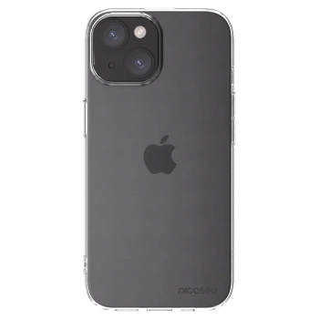 Picasee silikónový prehľadný obal pre Apple iPhone 15 - Clear