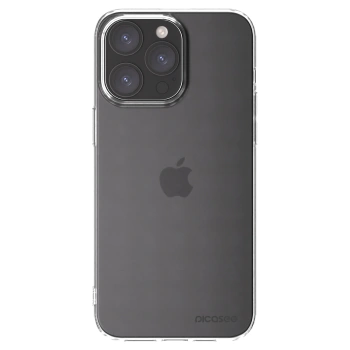 Picasee silikónový prehľadný obal pre Apple iPhone 15 Pro Max - Clear
