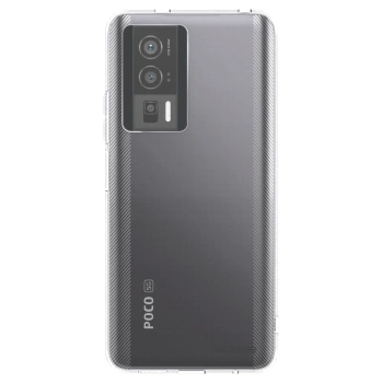 Picasee silikónový prehľadný obal pre Xiaomi Poco F5 Pro 5G - Clear