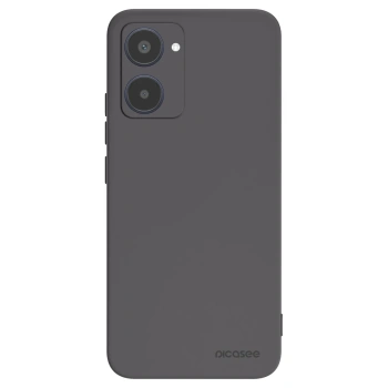 Picasee silikónový čierny obal pre Realme 10 4G - Clear
