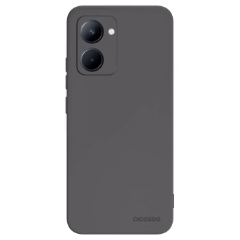 Picasee silikónový čierny obal pre Realme C33 (2023) - Clear