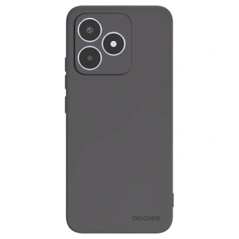 Picasee silikónový čierny obal pre Realme C53 - Clear