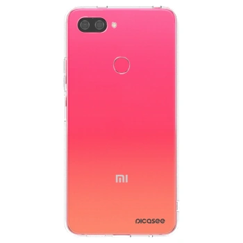 Picasee silikónový prehľadný obal pre Xiaomi Mi 8 Lite - Clear