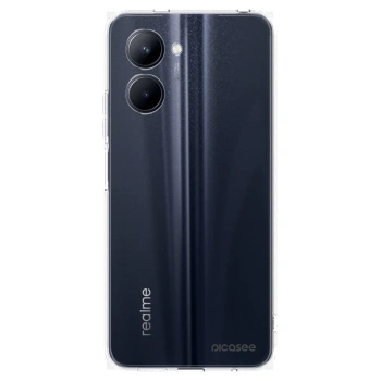 Picasee silikónový prehľadný obal pre Realme C33 (2023) - Clear