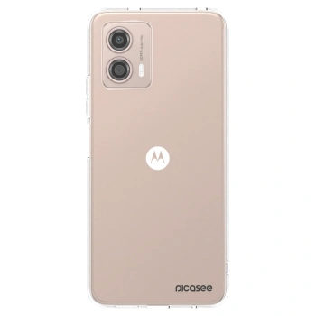 Picasee silikónový prehľadný obal pre Motorola Moto G53 5G - Clear