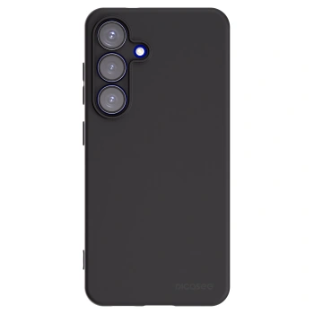 Picasee silikónový čierny obal pre Samsung Galaxy S25 5G - Clear