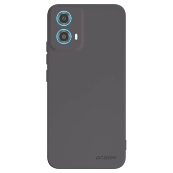 Picasee silikónový čierny obal pre Motorola Moto G34 5G - Clear