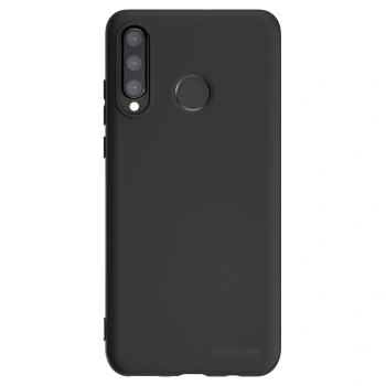 Picasee silikónový čierny obal pre Huawei P30 Lite - Clear