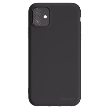 Picasee silikónový čierny obal pre Apple iPhone 11 - Clear