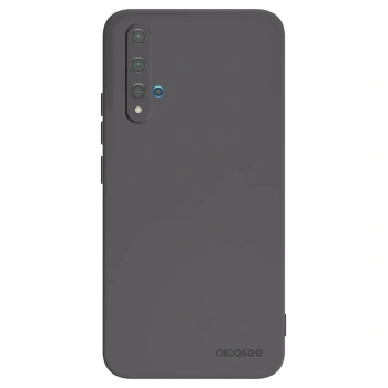 Picasee silikónový čierny obal pre Huawei Nova 5T - Clear