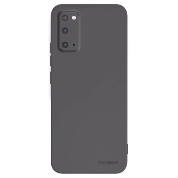 Picasee silikónový čierny obal pre Samsung Galaxy S20 G980F - Clear
