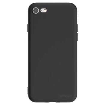 Picasee silikónový čierny obal pre Apple iPhone SE 2020 - Clear