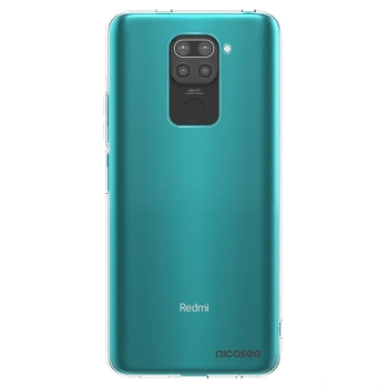 Picasee silikónový čierny obal pre Xiaomi Redmi Note 9 - Clear