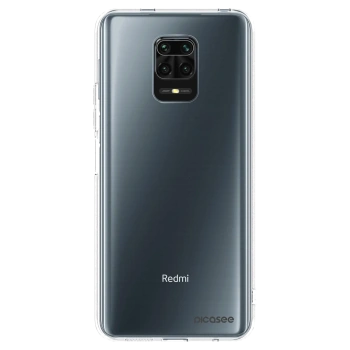 Picasee silikónový prehľadný obal pre Xiaomi Redmi Note 9S - Clear