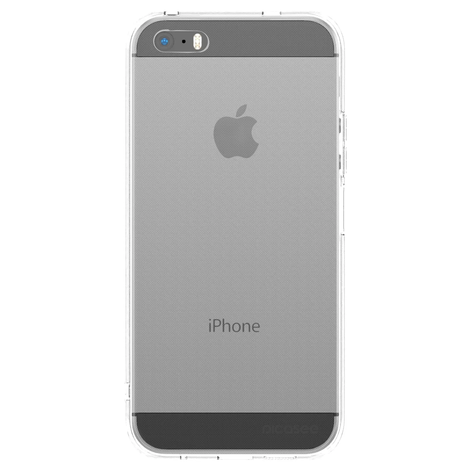 Silikónový prehľadný obal pre Apple iPhone 5/5S/SE - Clear
