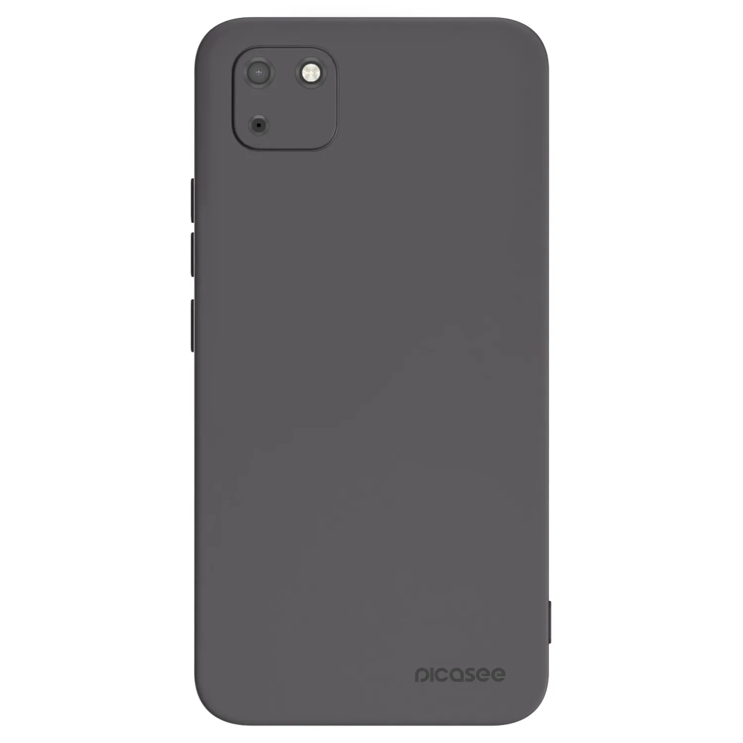 Picasee silikónový čierny obal pre Huawei Y5P - Clear