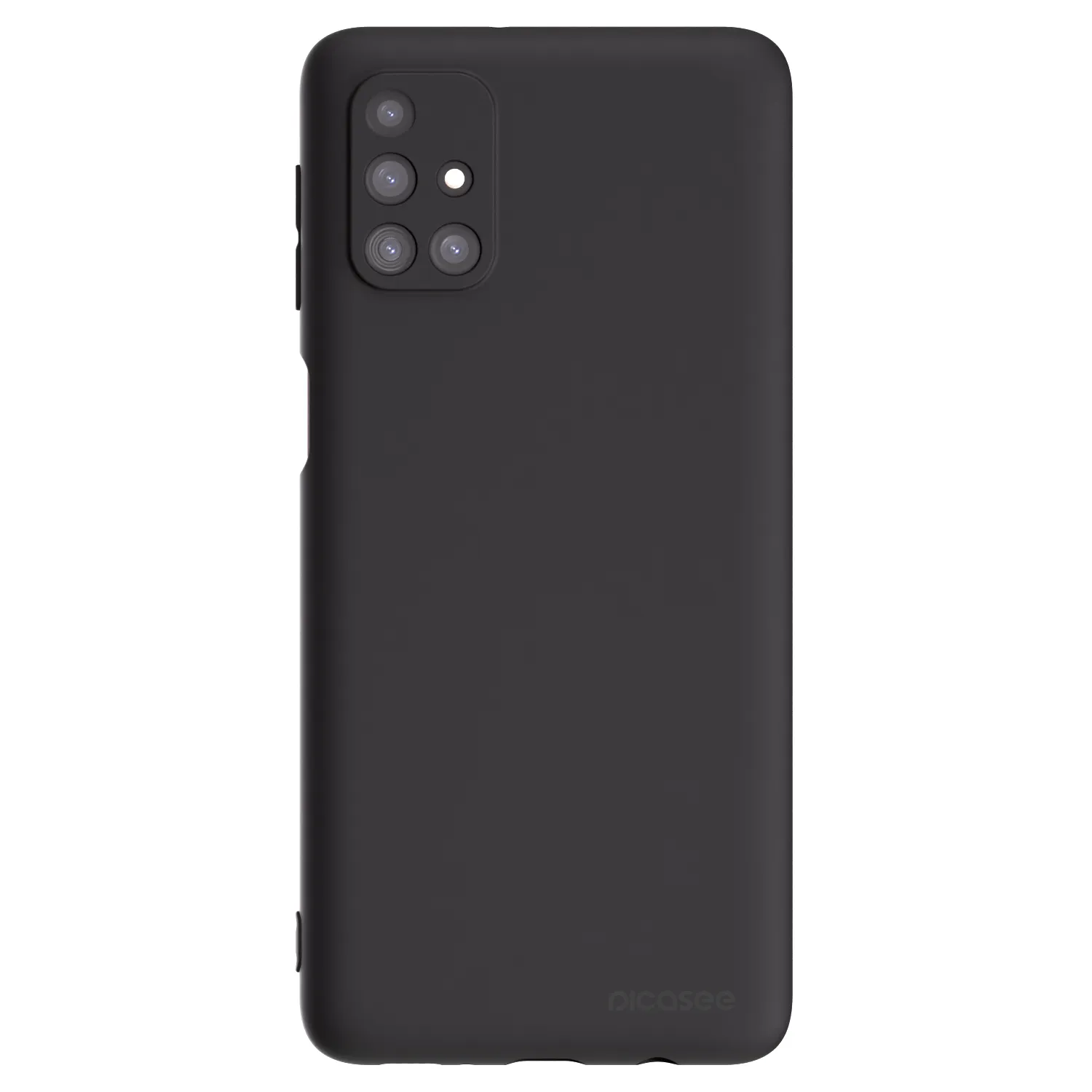 Picasee silikónový čierny obal pre Samsung Galaxy M31s - Clear