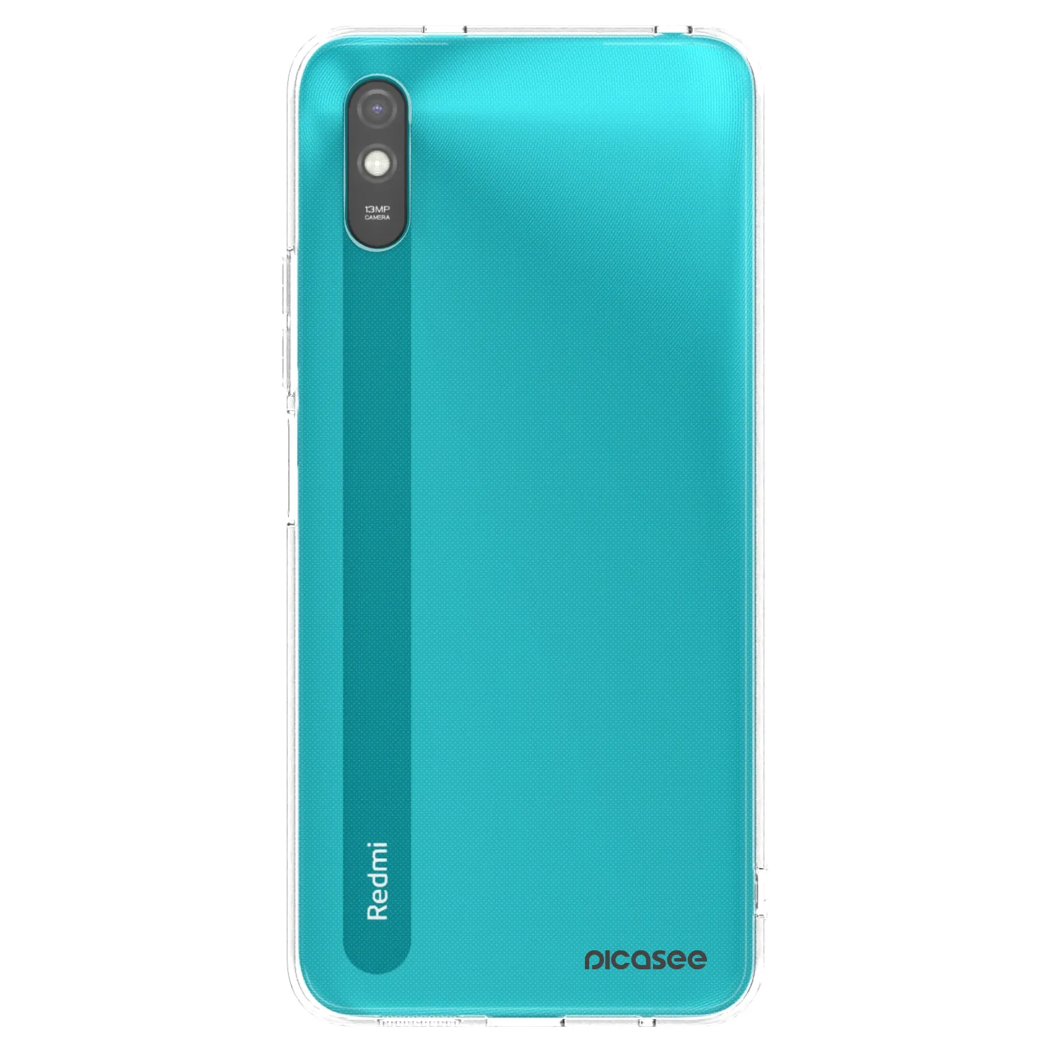 Picasee silikónový prehľadný obal pre Xiaomi Redmi 9A - Clear