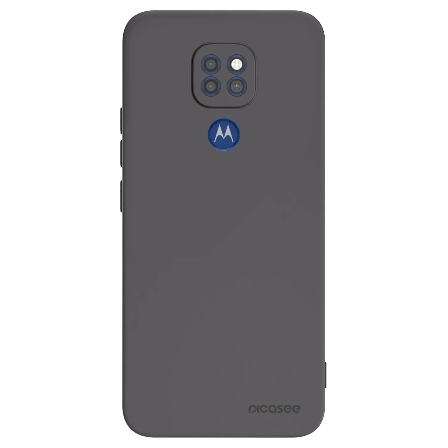 Picasee silikónový čierny obal pre Motorola Moto G9 Play - Clear
