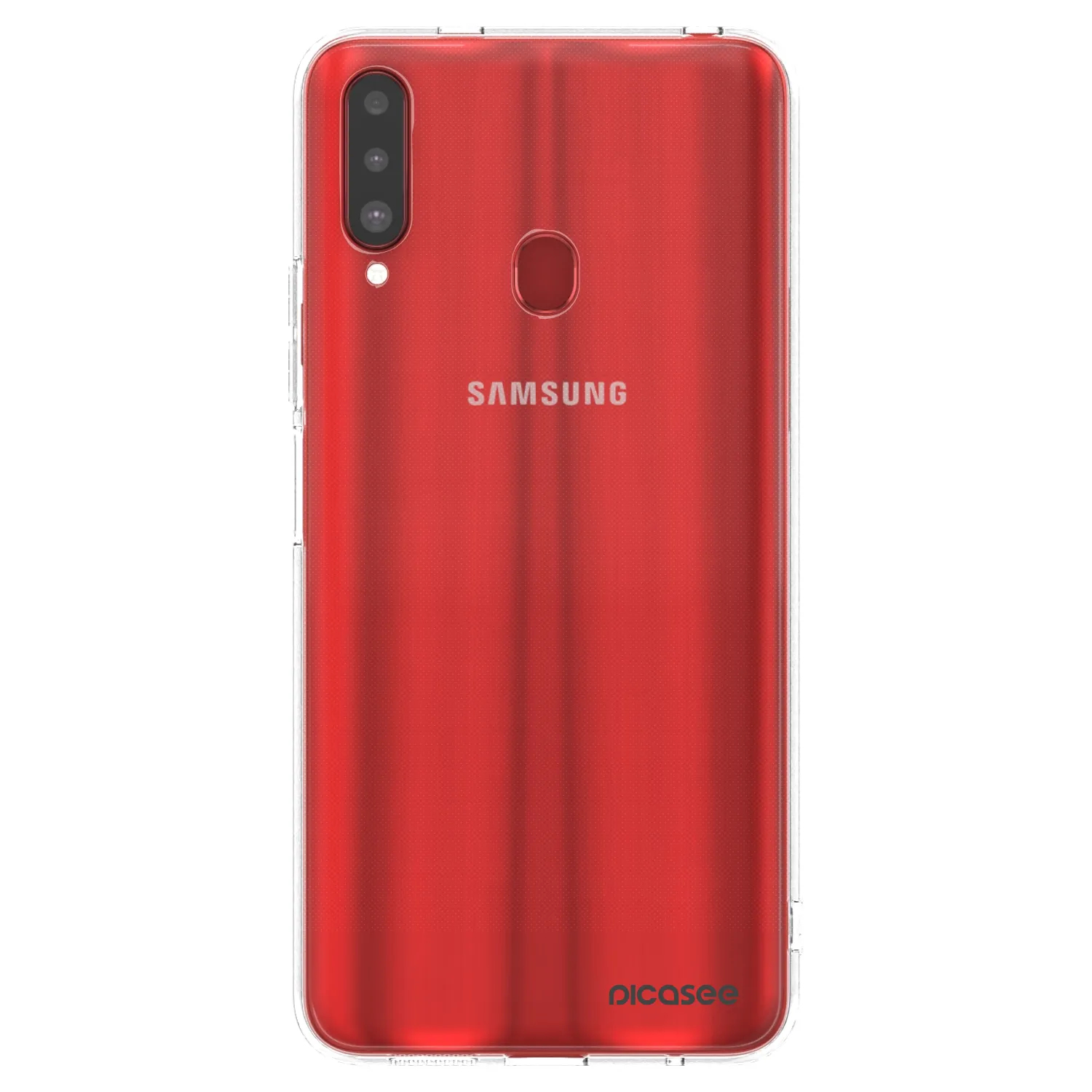 Picasee silikónový prehľadný obal pre Samsung Galaxy A20s - Clear