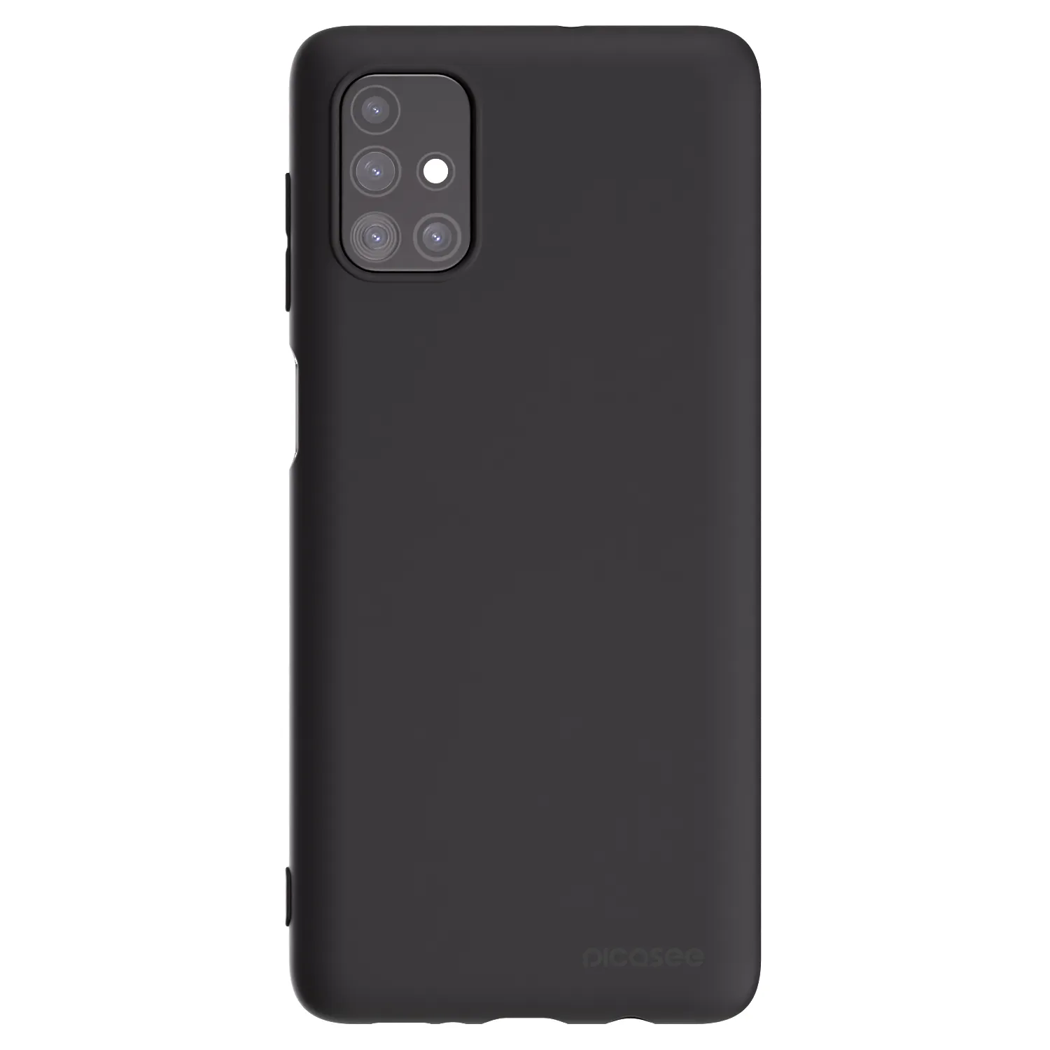 Picasee silikónový čierny obal pre Samsung Galaxy M51 M515F - Clear