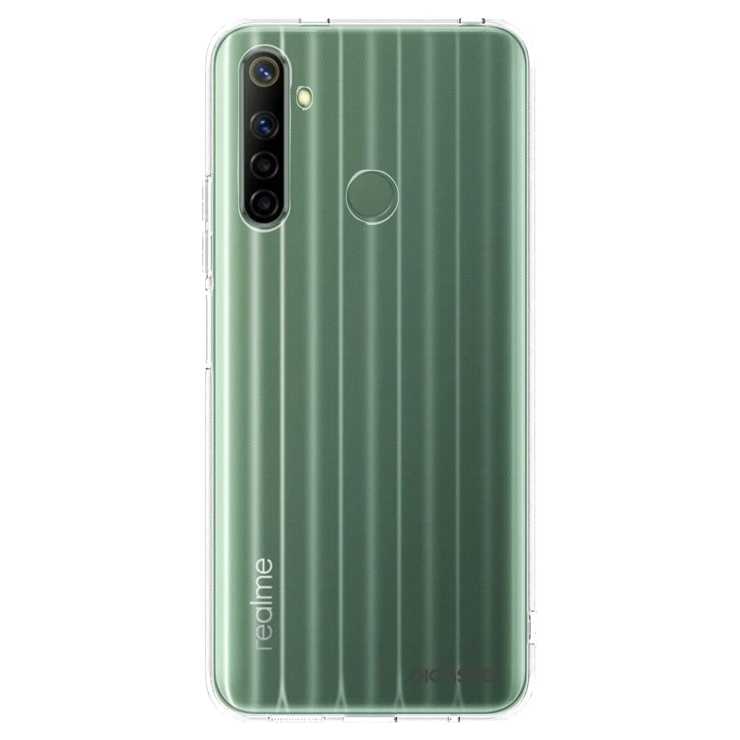 Picasee silikónový prehľadný obal pre Realme 6i - Clear