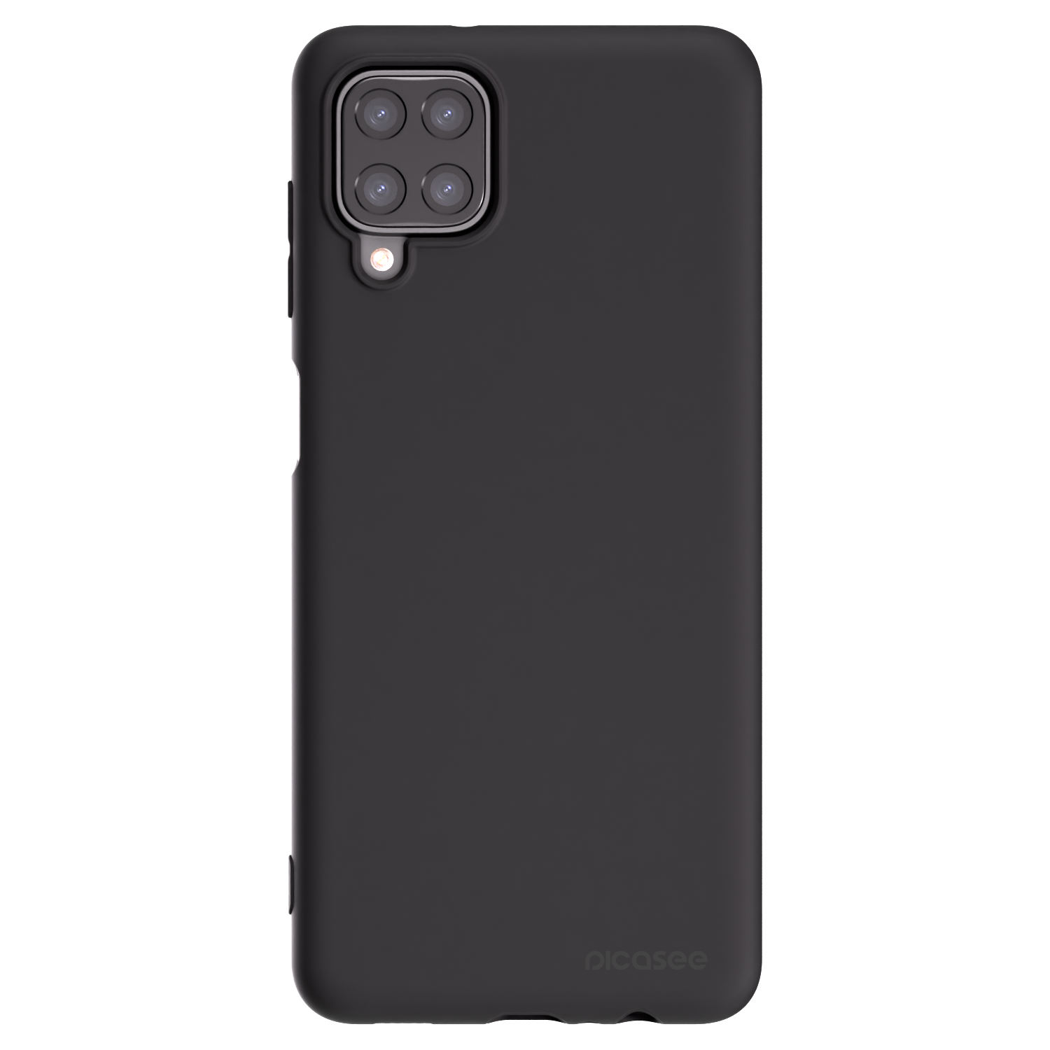 Picasee silikónový čierny obal pre Samsung Galaxy A12 A125F - Clear