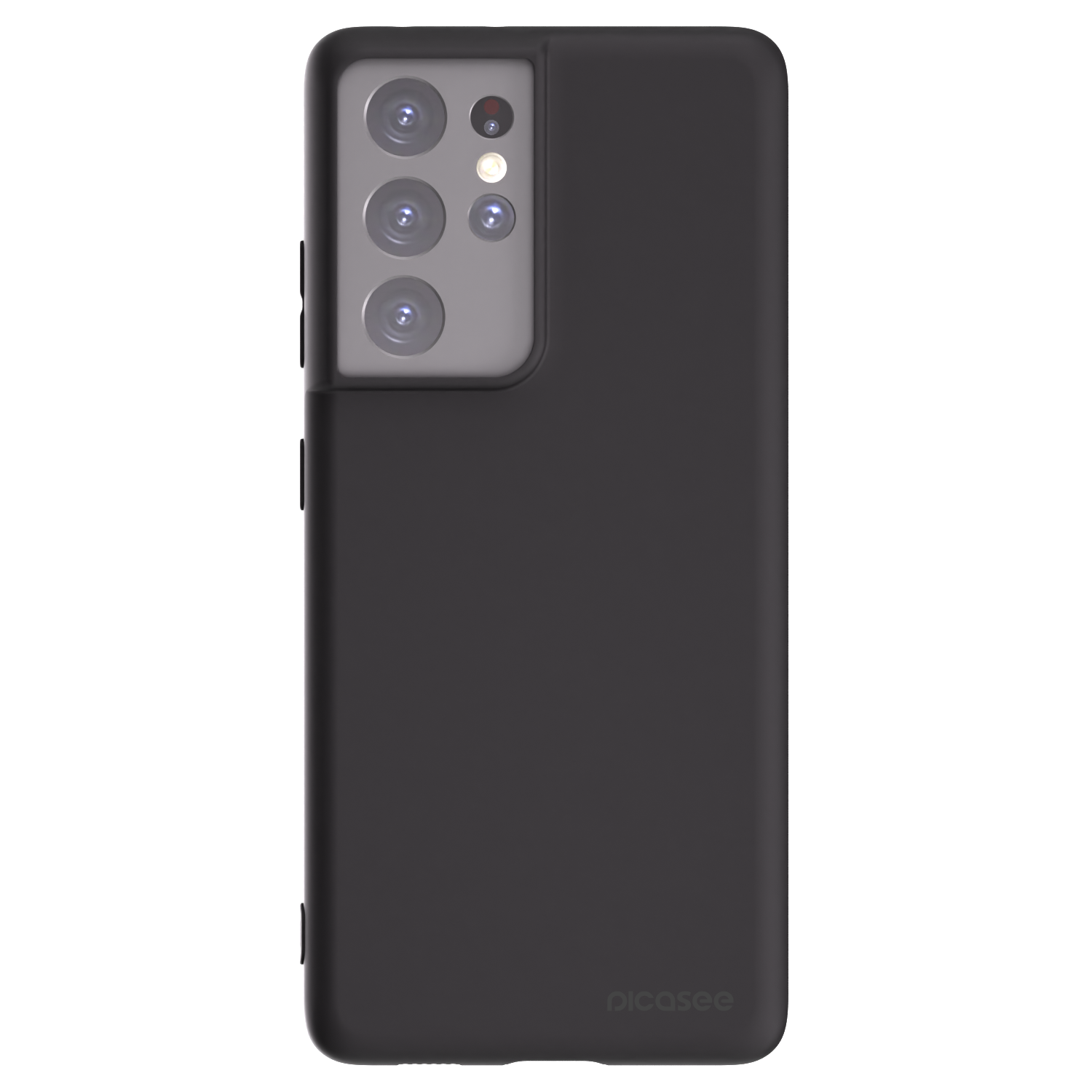 Picasee silikónový čierny obal pre Samsung Galaxy S21 Ultra 5G G998B - Clear