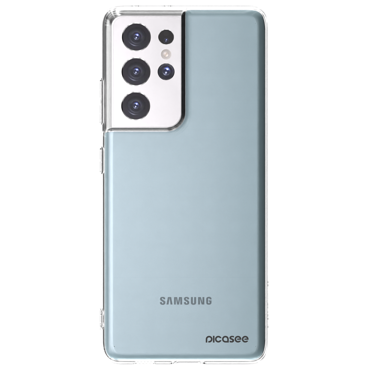 Picasee silikónový prehľadný obal pre Samsung Galaxy S21 Ultra 5G G998B - Clear