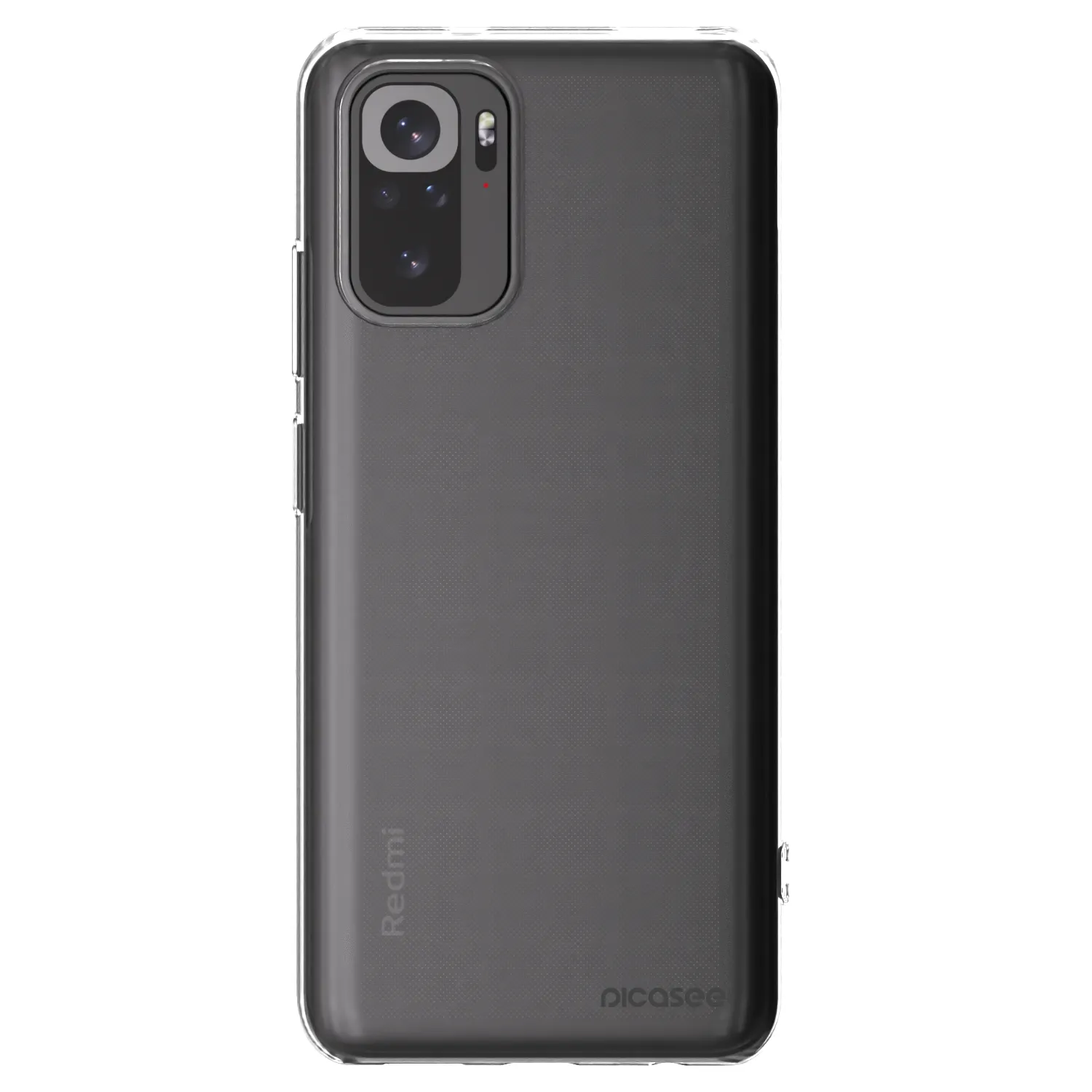 Picasee silikónový prehľadný obal pre Xiaomi Redmi Note 10 - Clear