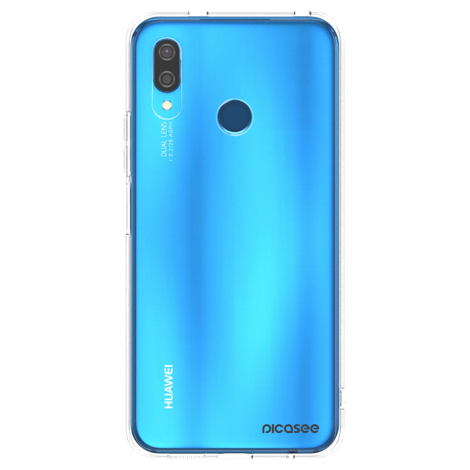 Picasee silikónový prehľadný obal pre Huawei P20 Lite - Clear