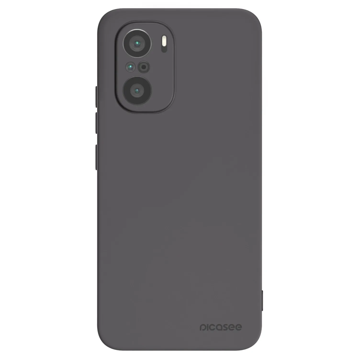 Picasee silikónový čierny obal pre Xiaomi Poco F3 - Clear