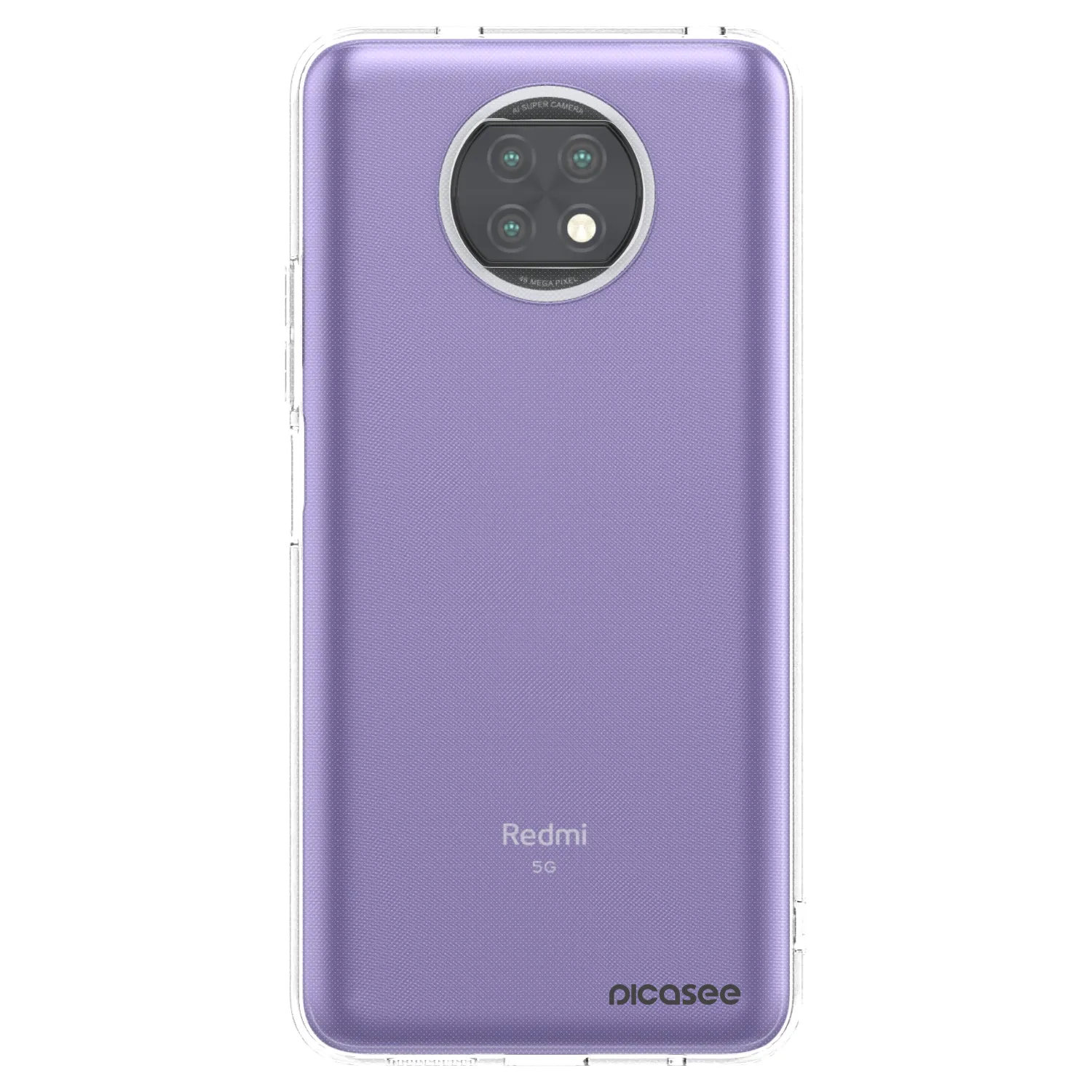 Silikónový prehľadný obal pre Xiaomi Redmi Note 9T - Clear